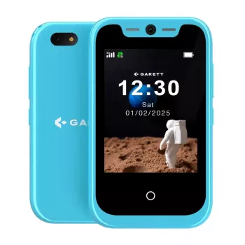 Garett OneKid Phone Niebieski - Vaikų išmanusis laikrodis su GPS, SOS, IP67, Mėlynas