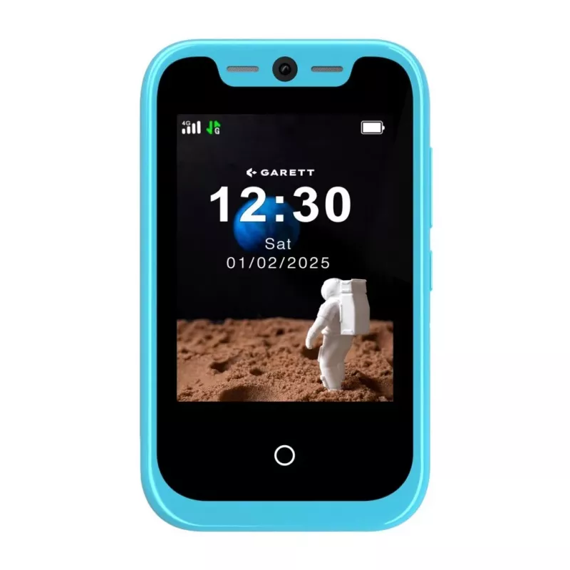 Garett OneKid Phone Niebieski - Vaikų išmanusis laikrodis su GPS, SOS, IP67, Mėlynas