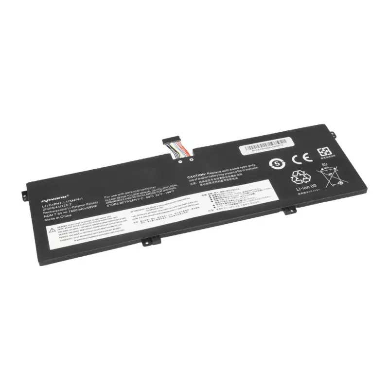 MOVANO baterija L17C4PH1, skirta Lenovo Yoga C930-13IKB – 7600 mAh (58 Wh)