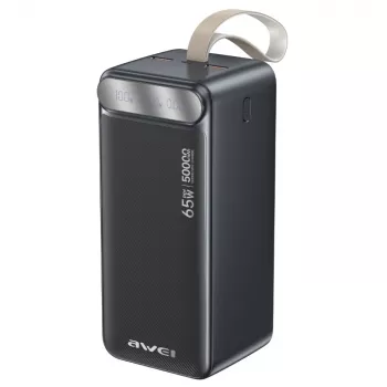 AWEI PA-81 Power Bank 50000mAh 65W PD 2xUSB-A/USB-C Juoda