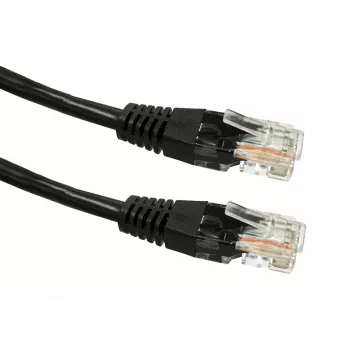 TB Cable Patchcord Cat.6 RJ45 UTP 1m Juodas