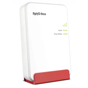 FRITZ!Box 6860 5G v2 5G/4G mobilusis maršrutizatorius su Wi-Fi 6 dviejų juostų, Gigabit LAN, DECT bazine stotimi
