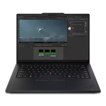 Lenovo ThinkPad P14s Gen 7 21XJ - Intel Core Ultra 9 386H - Win 11 Pro - RTX PRO 1000 Blackwell - 64 GB RAM - 1 TB SSD TCG Opal Encryption 2, NVMe - 36,8 cm (14,5 colio)