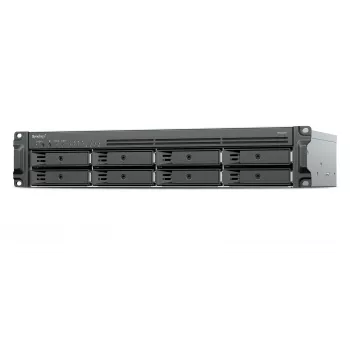 Synology RackStation RS1226+ 8 diskų vietų stovo NAS serveris, AMD Ryzen V1500B 2.2GHz, 4GB DDR4 ECC, 2x 2.5GbE, be diskų
