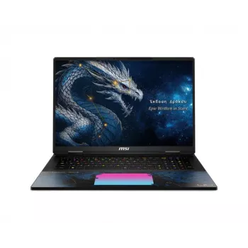 MSI Titan 18 HX Dragon Edition Draco Epic A2WJ-1218 (Intel Core Ultra 9 290HX Plus, 96GB RAM, 4TB SSD, RTX 5090, 18 colų QHD+ 240Hz, Windows 11 Home, juoda)