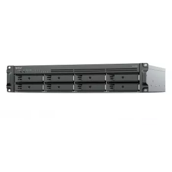 Synology RackStation RS1226RP+ 8 diskų 2U stelažinis NAS serveris su dviem maitinimo šaltiniais