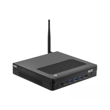 MSI PRO DP10 A14MG-004EU Mini PC - Intel Pentium G7400, 8GB RAM, 128GB SSD, Windows 11 Pro, juodos spalvos