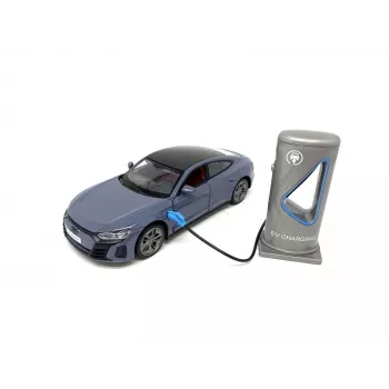 PULIO Auto MSZ 1/36 Audi RS E-Tron GT modelis su šviesos ir garso efektais