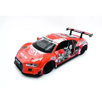 PULIO 1:24 Audi R8 LMS liejinis modelis su šviesos ir garso efektais