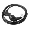 LANBERG CA-C13C-12CC-0030-BK 3 m kampinis Schuko į IEC C13 maitinimo laidas, H05VV-F 3G1.0, VDE, juodas