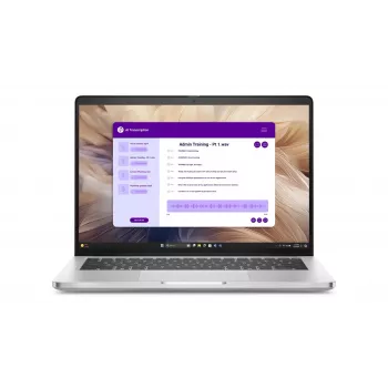 Dell Pro 14 Plus PB14250 Ultra 5 236V 14 colų FHD+ IPS 400nits Anti-Glare 16GB LPDDR5X 512GB SSD Intel Arc Graphics pirštų atspaudų skaitytuvas, išmaniosios kortelės skaitytuvas, IR kamera, apšviesta klaviatūra, vPro, Windows 11 Pro, 3 metų ProSupport
