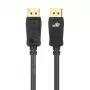 TB DisplayPort kabelis 3 m M/M v2.0 80Gbps 16K HDR