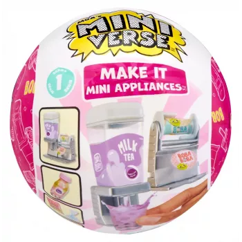 MGA Miniverse Make It Mini Boba Machine DIY kūrybos rinkinys