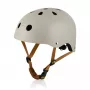Lionelo LO-HELMET Beige Sand dviračio šalmas – In-Mold PC apvalkalas, 24 ventiliacijos kanalai, Headlock reguliavimas, CE EN 1078, L dydis 58-61 cm