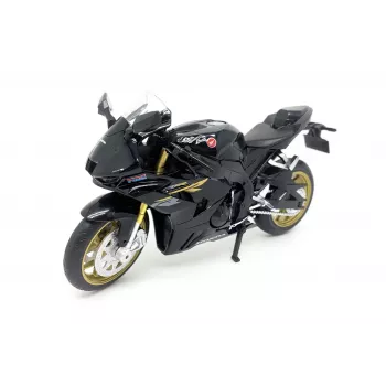 PULIO motociklas MSZ 1/12 Honda CBR1000RR-R Fireblade SP juodas liejamo modelio