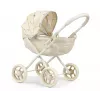 MILLY MALLY Doll Stroller Dori NATURE - natūralaus medžio, klasikinio skandinaviško dizaino vežimėlis lėlėms iki 45 cm, nuo 12 mėn.