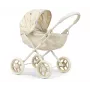 MILLY MALLY Doll Stroller Dori NATURE - natūralaus medžio, klasikinio skandinaviško dizaino vežimėlis lėlėms iki 45 cm, nuo 12 mėn.