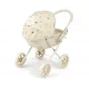 MILLY MALLY Doll Stroller Dori NATURE - natūralaus medžio, klasikinio skandinaviško dizaino vežimėlis lėlėms iki 45 cm, nuo 12 mėn.