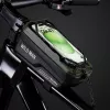 WILDMAN GX200 Desert dviračio rėmo krepšys su telefono laikikliu