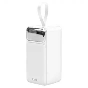 Savio BA-15 Power Bank 50000 mAh balta