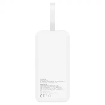 Savio BA-15 Power Bank 50000 mAh balta