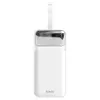 Savio BA-15 Power Bank 50000 mAh balta