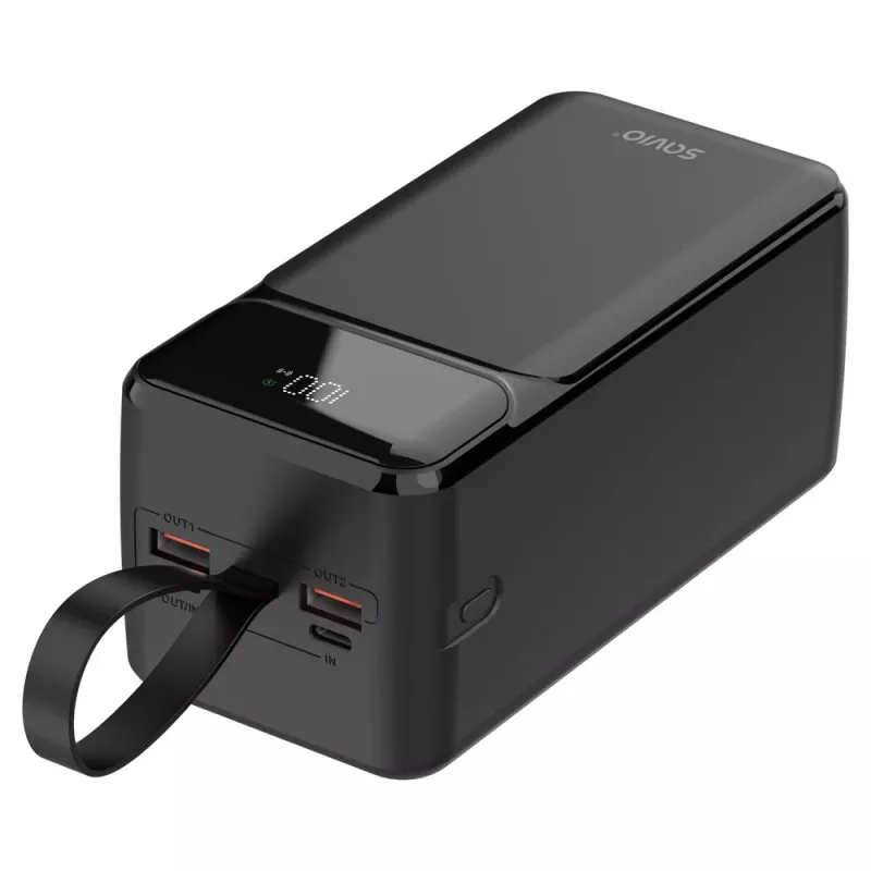 SAVIO BA-14 50000 mAh Power Bank juodos spalvos
