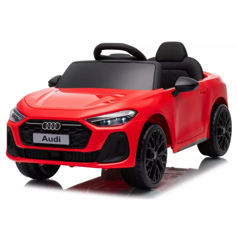 LEAN CARS Audi A5L HL788 raudonas 12V elektrinis automobilis su tėvų nuotolinio valdymo pultu