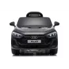 LEAN CARS Audi A5L HL788 juodas 12V elektrinis automobilis vaikams su nuotolinio valdymo pultu, LED žibintais, MP3, EVA putplasčio ratais, eko-odos sėdyne, 30 kg maksimali apkrova, 3-8 metų