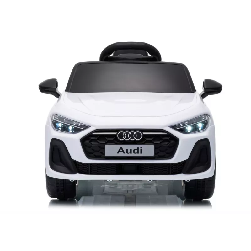 LEAN CARS Audi A5L HL788 12V vaikiškas elektromobilis su nuotolinio valdymo pultu, baltas