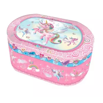PULIO Pecoware Oval Music Box - Unicorn