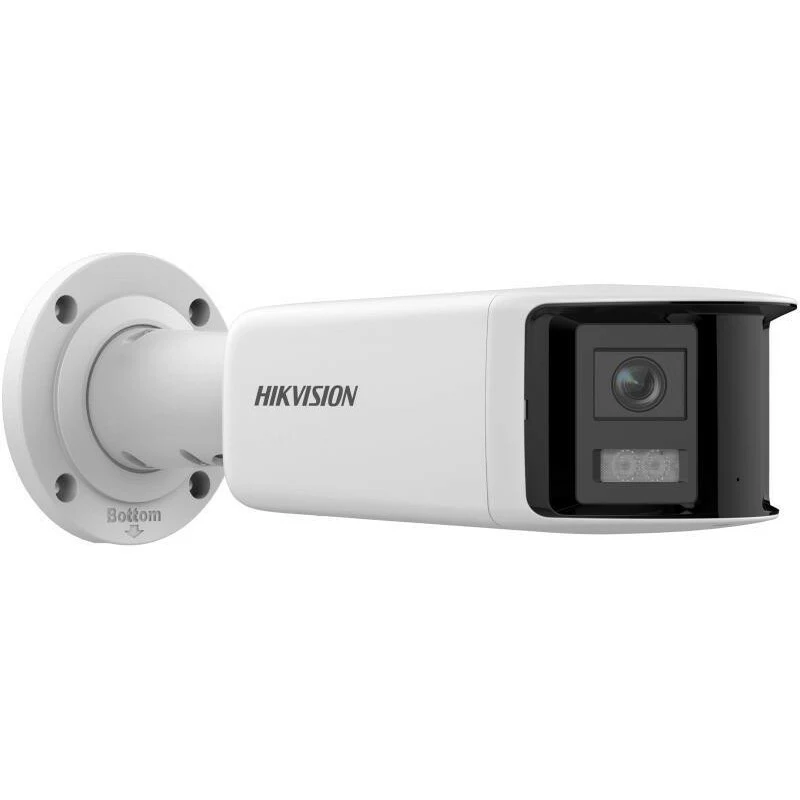 Hikvision DS-2CD2T127G3P-LIS2UY/SL 12MP 180° panoraminė kulkos formos tinklo kamera