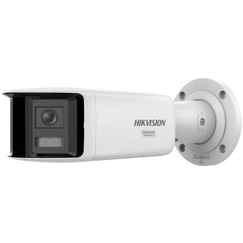 Hikvision DS-2CD2T127G3P-LIS2UY/SL 12MP 180° panoraminė kulkos formos tinklo kamera