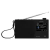 SENCOR SRD 7790B DAB+ radijas su FM, Bluetooth, USB, 2,4 colio LCD ekranu, įkraunama baterija