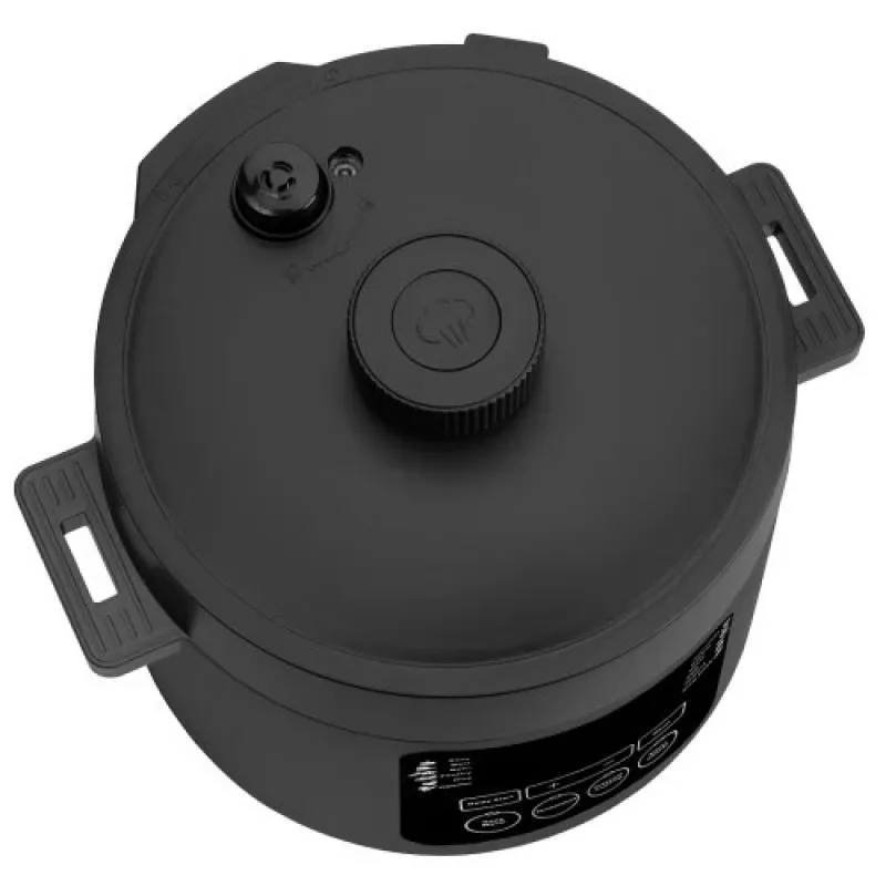 CONCEPT CK6001 5 l daugiafunkcis puodas 900 W, 10 programų, neprideganti danga, juodos/nerūdijančio plieno spalvos