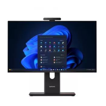 Lenovo ThinkCentre M70a G6 23,8 colio All-in-One kompiuteris - FHD, Intel Core Ultra 7 265T, 16GB DDR5, 512GB SSD, Intel vPro, Windows 11 Pro, Raven Black