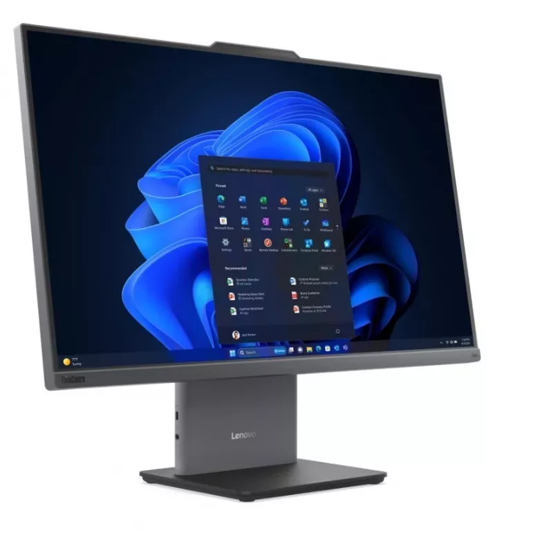 Lenovo ThinkCentre neo 50a 27 Gen 6 13QF001APB kompiuteris „viskas viename“, Intel Core Ultra 7 256V, 27 colių Full HD, 16GB LPDDR5X, 512GB SSD, Windows 11 Pro