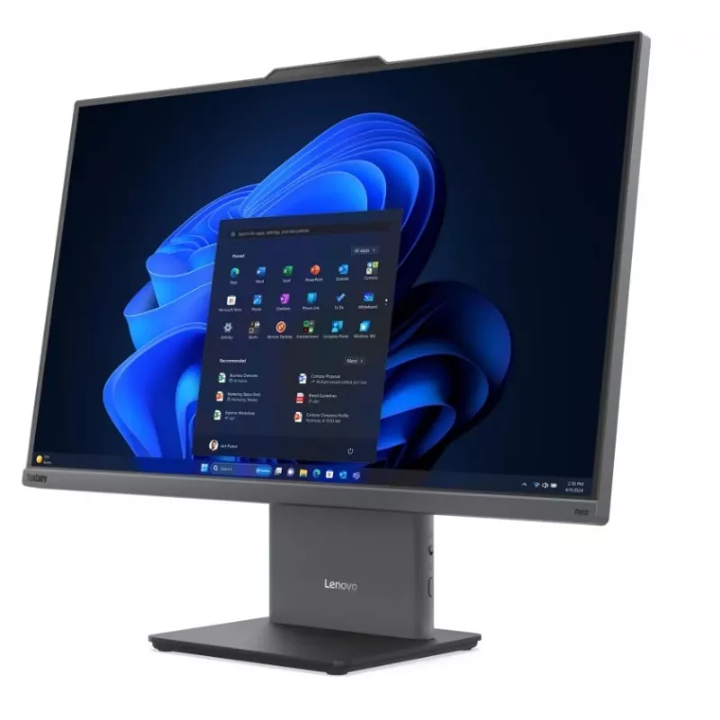 Lenovo ThinkCentre neo 50a 27 Gen 6 13QF001APB kompiuteris „viskas viename“, Intel Core Ultra 7 256V, 27 colių Full HD, 16GB LPDDR5X, 512GB SSD, Windows 11 Pro