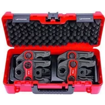 Rothenberger presavimo žnyplių komplektas Standard SV 15 - 18 - 22 - 28 mm 015060X