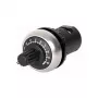Eaton M22-R10K Potenciometro priekinis elementas, 10 kOhm, tiesinė charakteristika, vieno apsisukimo, montavimui į skydelį, IP66/IP67/IP69K