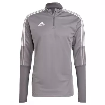 adidas Tiro 21 treniruočių viršus pilkas/juodas 2XL GH7301