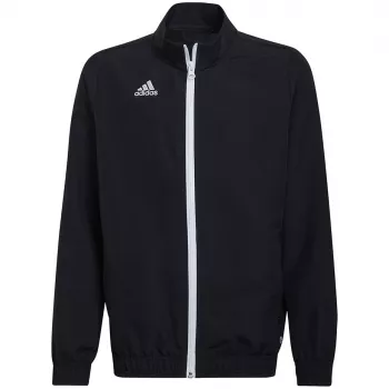 adidas Entrada 22 pristatymo švarkas juodas, jaunimo 128 cm