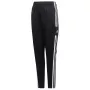 adidas Squadra 21 treniruočių kelnės jaunimui juodos GK9553 116cm