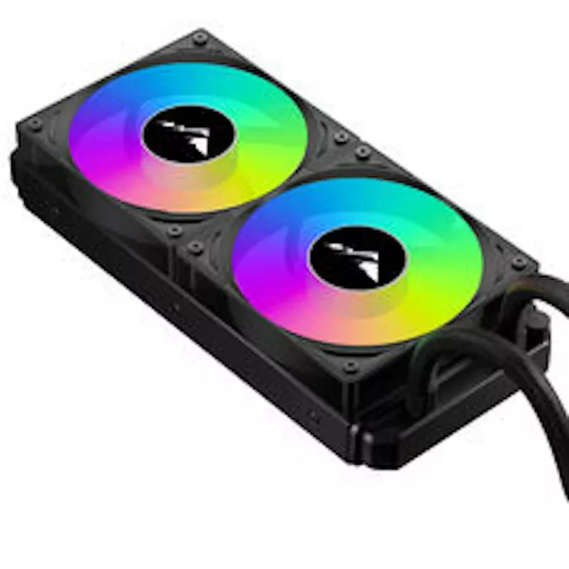 EKL AlpineFlow 240 ARGB 240 mm skysčio aušintuvas procesoriui - juodas
