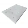 MasterJero 90x200x5 Memory Foam čiužinio viršutinis sluoksnis – vidutiniškai minkštas, nuimamas plaunamas užvalkalas, neslystantis pagrindas