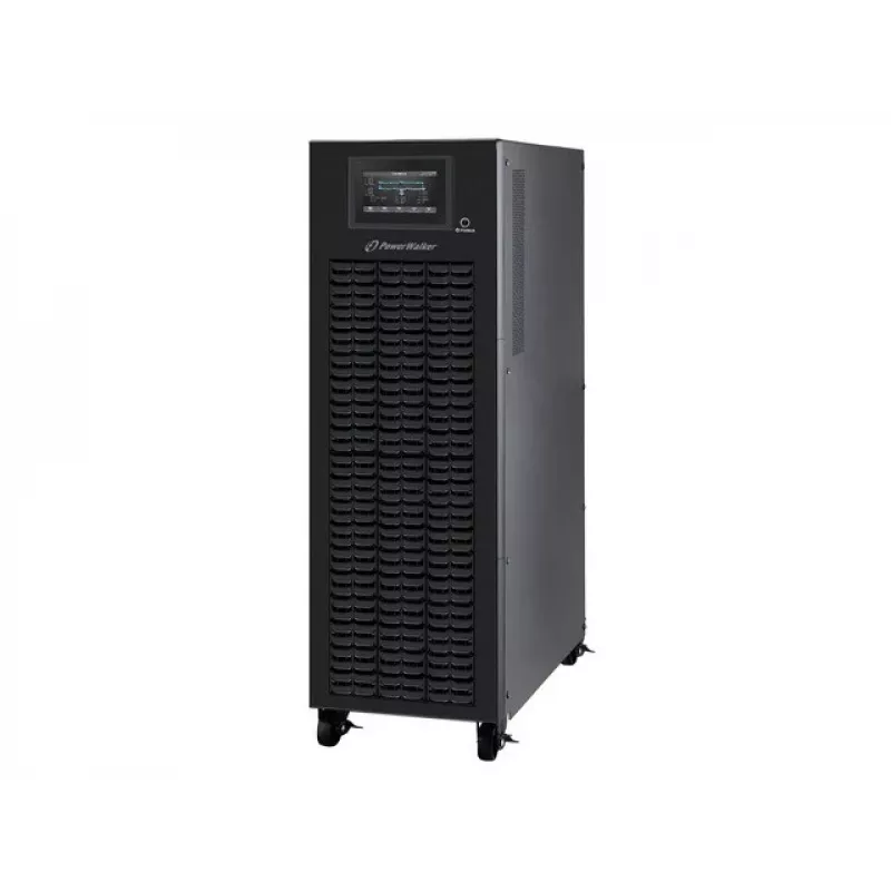 PowerWalker VFI 15K CPG PF1 3/3 BE - 15kVA internetinis dvigubos konversijos UPS, bokštas, trifazis, gryno sinuso, LCD, USB/RS-232, SNMP lizdas