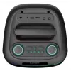 DENVER BPS-170 400W Bluetooth vakarėlių garsiakalbis su RGB šviesomis, TWS, karaoke, FM radiju, USB/SD/AUX/Mic įvestimis