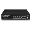 ESPERANZA 6-Port PoE+ Gigabit Switch 65W GOLIATH (4 PoE+ prievadai, 2 uplink, 12 Gbps, be ventiliatoriaus, metalinis)