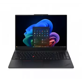 Lenovo ThinkPad E16 G4 21YC004YPB 16 colių WUXGA IPS nešiojamas kompiuteris, Intel Core Ultra 5 325, 32GB DDR5, 512GB SSD, Windows 11 Pro, juodas