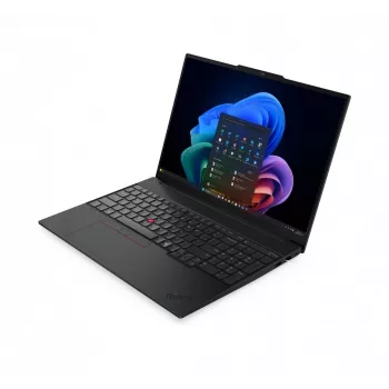 Lenovo ThinkPad E16 G4 21YC004YPB 16 colių WUXGA IPS nešiojamas kompiuteris, Intel Core Ultra 5 325, 32GB DDR5, 512GB SSD, Windows 11 Pro, juodas